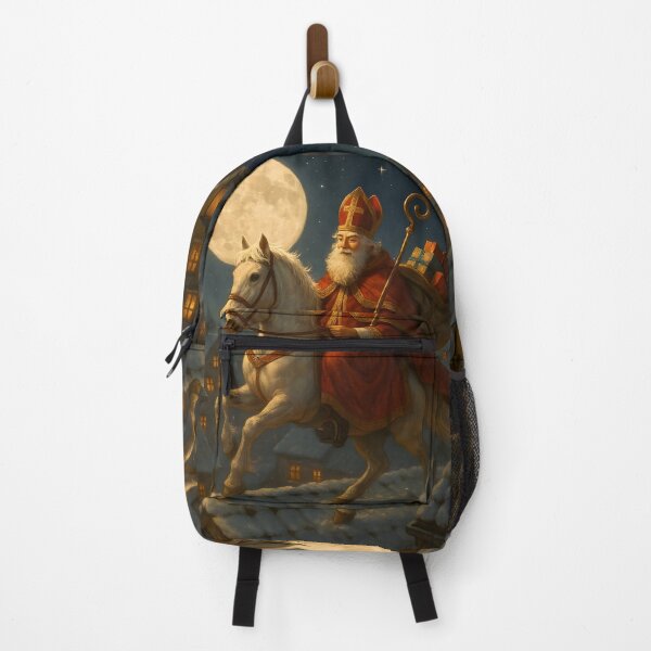 Item preview, Magical Sinterklaas Under the Full Moon designed and sold by AI-Only Creations.