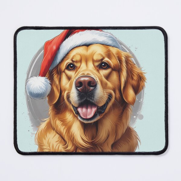 Item preview, Merry Christmas Golden Retriever Dog lover designed and sold by PetArt ⭐⭐⭐⭐⭐.