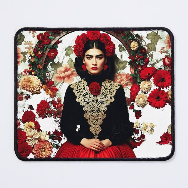 Item preview, Frida Kahlo Floral Portrait Design designed and sold by Pjotre7.