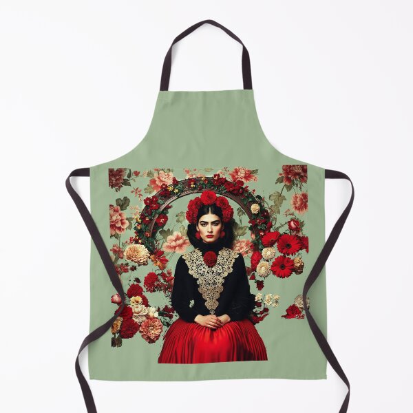 Item preview, Frida Kahlo Floral Portrait Design designed and sold by Pjotre7.