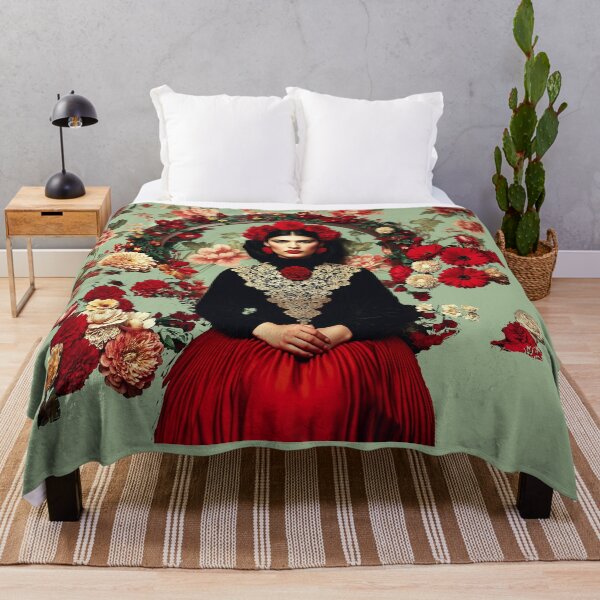Item preview, Frida Kahlo Floral Portrait Design designed and sold by Pjotre7.