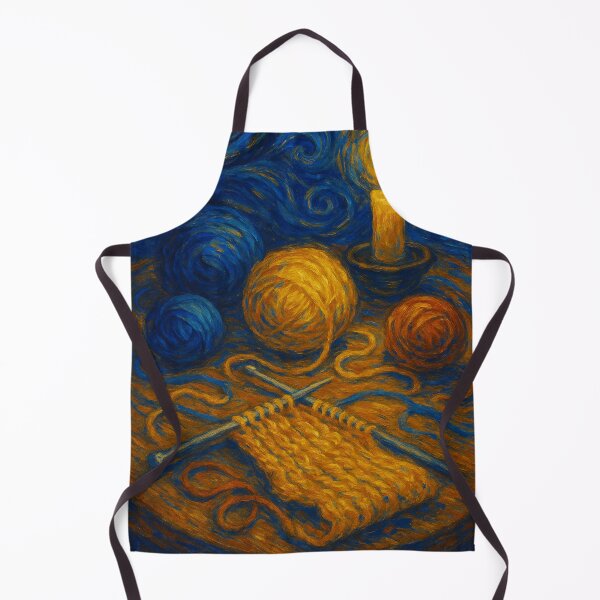 Item preview, Cozy Yarn Night – Van Gogh Inspired designed and sold by Iail Ioa.