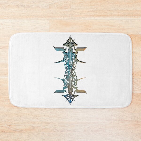 Item preview, Abstract Printed Pin Stripes - Denim fade + Black on White background designed and sold by Elizabeth-Banks.
