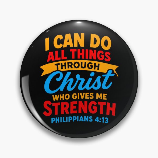 Item preview, Philippians 4:13 I can do all things through Christ who gives me strength designed and sold by plushism.