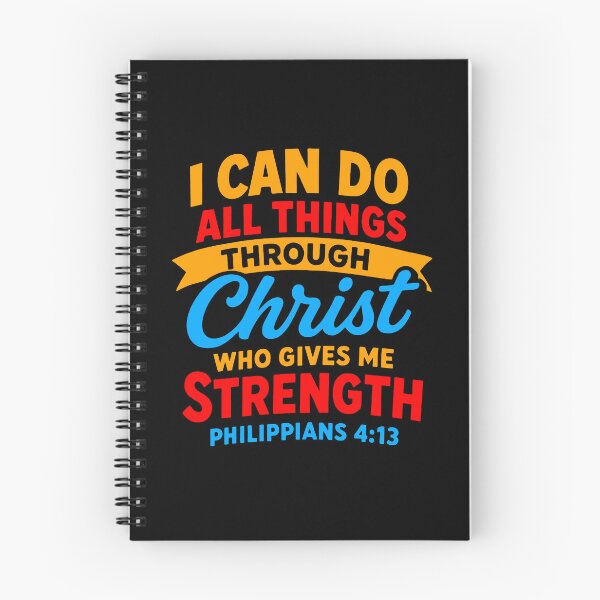 Item preview, Philippians 4:13 I can do all things through Christ who gives me strength designed and sold by plushism.