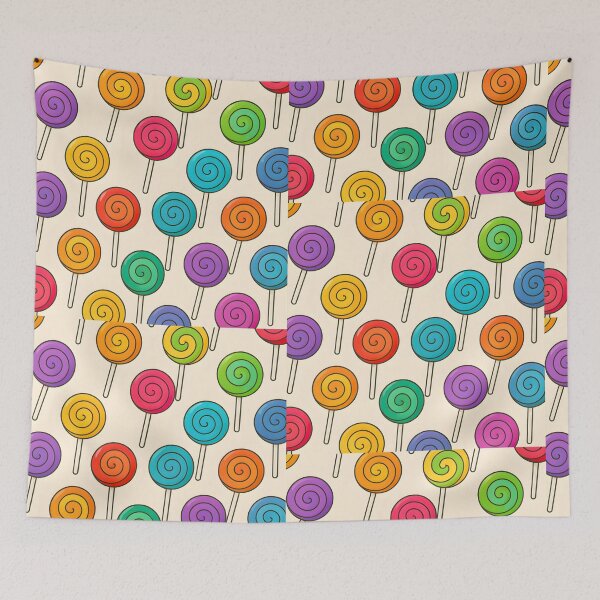 Item preview, COLORED CANDY PATTERN designed and sold by infinitearte.