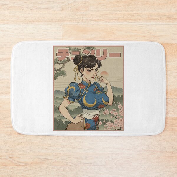 Item preview, Chun Li Japanese Art designed and sold by MadShroomPrints.