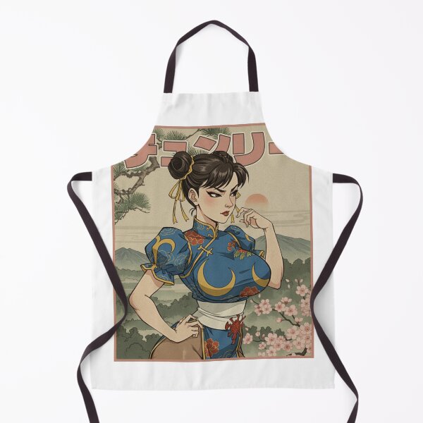 Item preview, Chun Li Japanese Art designed and sold by MadShroomPrints.