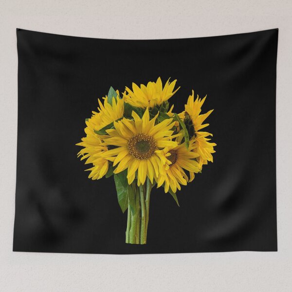 Item preview, Gorgeous Impressive Yellow Sunflowers Bouquet Shapes Mania designed and sold by Shapes-Mania.
