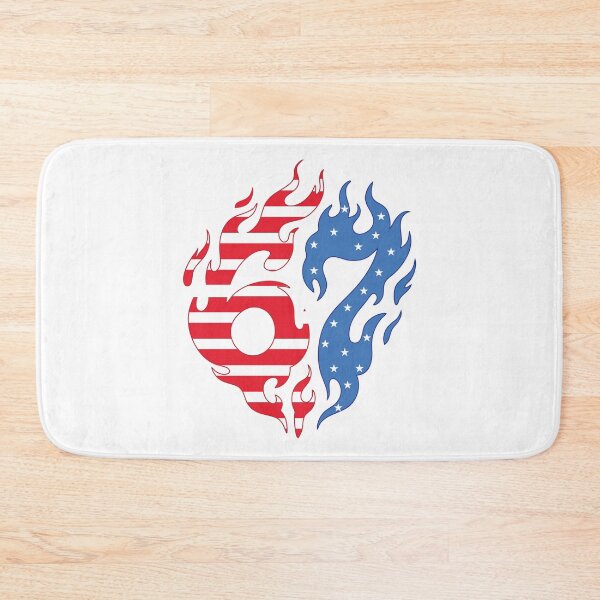 Item preview, Patriotic 67 Six Seven Trend | USA American Flag Fiery Graphic designed and sold by Basferr..