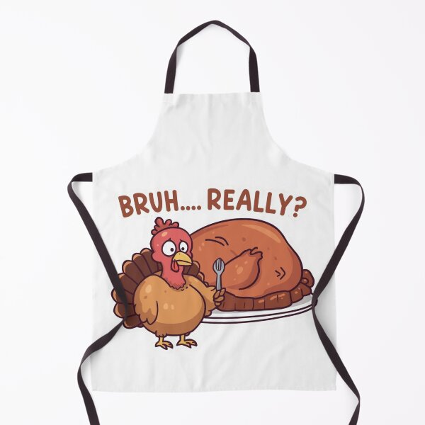 Item preview, Bruh Really Turkey Meme – Funny Thanksgiving Cute Chubby Turkey designed and sold by xMErCUrY03x.