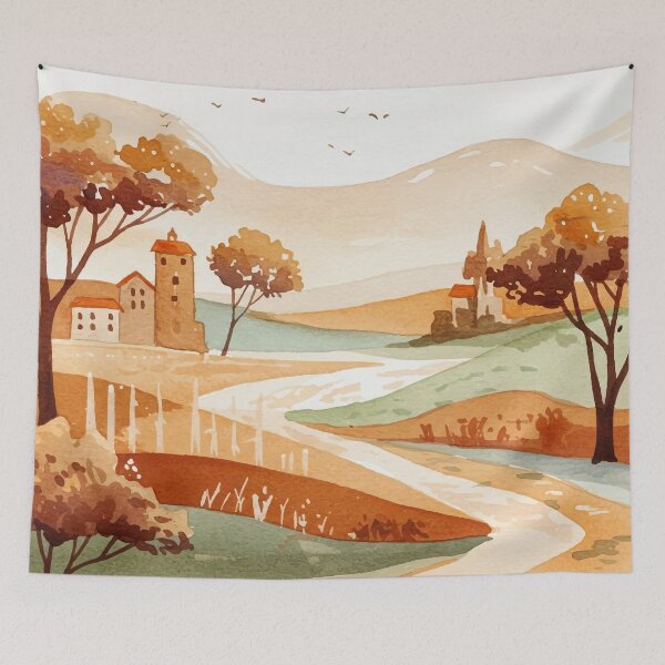 Item preview, Rural landscape designed and sold by Design4uStudio.