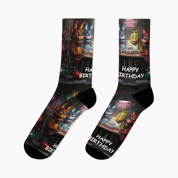 Item preview, FNAF Birthday designed and sold by DeviantMerch.
