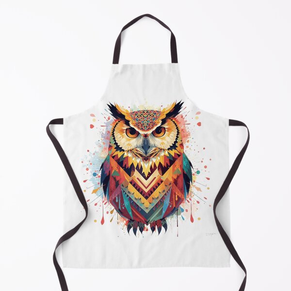 Item preview, Boho Harmony - Geometric Owl designed and sold by Lumive.