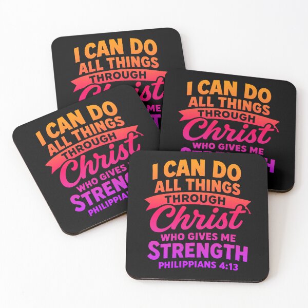 Item preview, Philippians 4:13 I can do all things through Christ who gives me strength designed and sold by plushism.