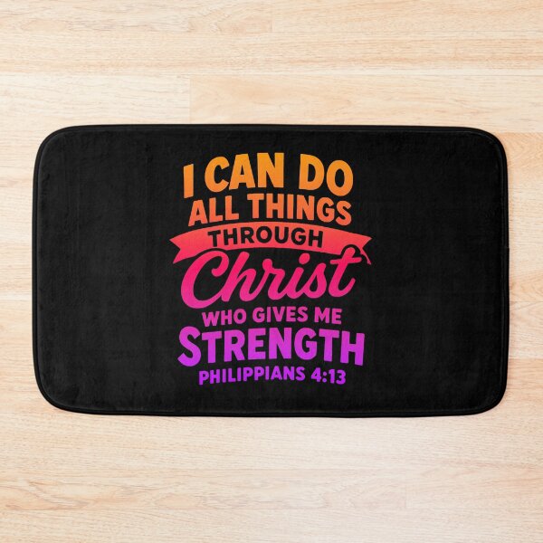 Item preview, Philippians 4:13 I can do all things through Christ who gives me strength designed and sold by plushism.