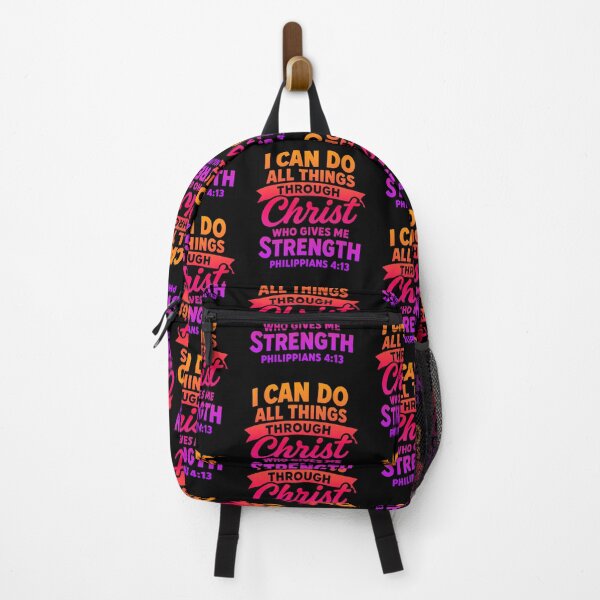 Item preview, Philippians 4:13 I can do all things through Christ who gives me strength designed and sold by plushism.