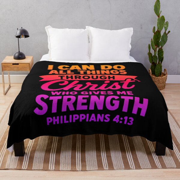Item preview, Philippians 4:13 I can do all things through Christ who gives me strength designed and sold by plushism.