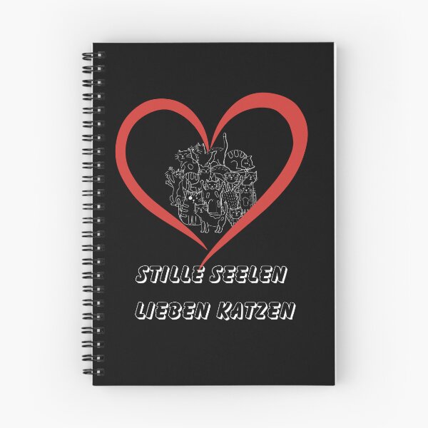 Item preview,  Stille Seelen, Lieben Katzen – Minimalist Cat Heart Design for Quiet Souls designed and sold by Kindloom.