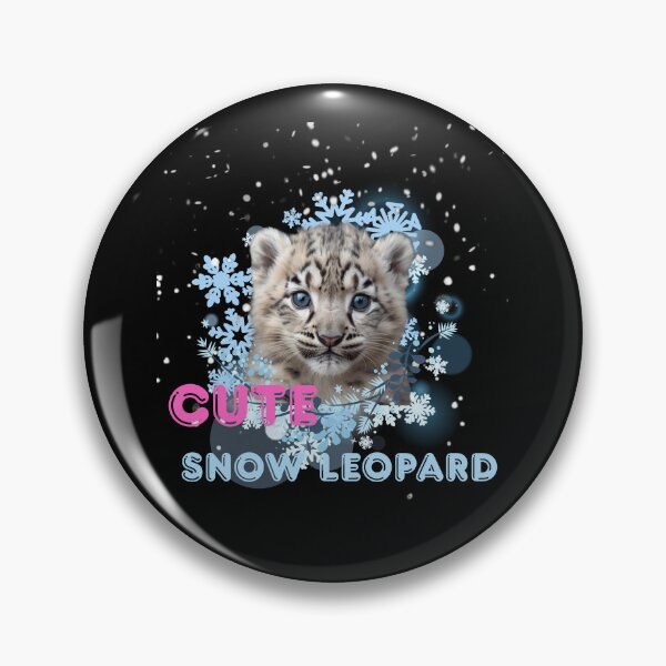 Item preview, Sweet Snow Leopard designed and sold by Sokono.