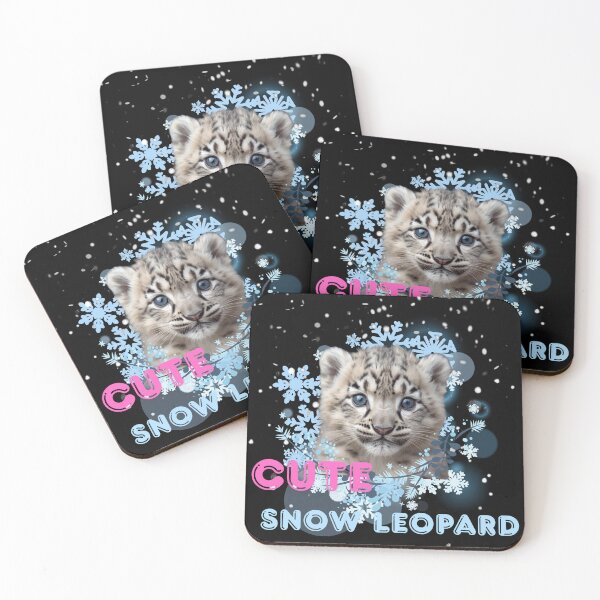 Item preview, Sweet Snow Leopard designed and sold by Sokono.