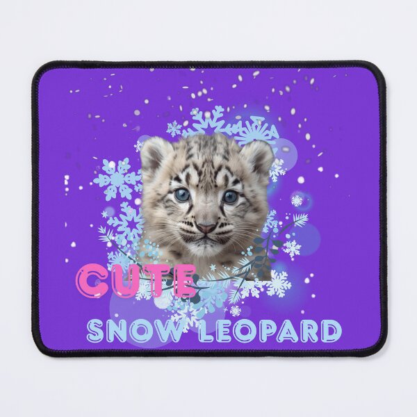 Item preview, Sweet Snow Leopard designed and sold by Sokono.