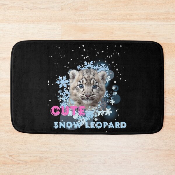 Item preview, Sweet Snow Leopard designed and sold by Sokono.