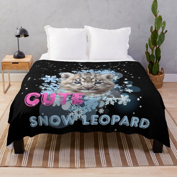 Item preview, Sweet Snow Leopard designed and sold by Sokono.
