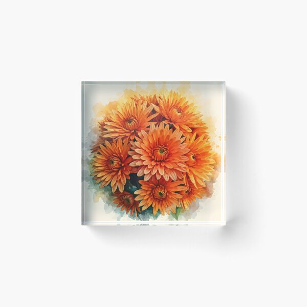 Item preview, Chrysanthemums designed and sold by PrintLabStudio.