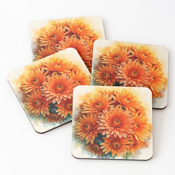 Item preview, Chrysanthemums designed and sold by PrintLabStudio.