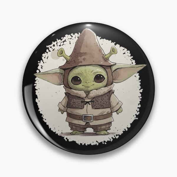 Item preview, BABY YODA DRESSED AS SHREK designed and sold by LIS AND MELIVERSO.