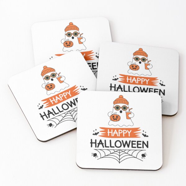 Item preview, Cute Ghost Minion Happy Halloween T-Shirt Design designed and sold by ParisShop.