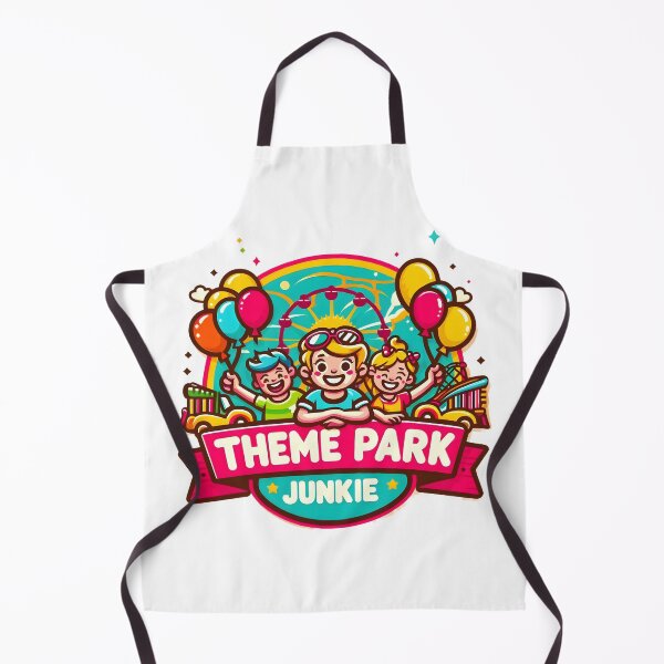 Item preview, Theme Park Junkie Cartoon Design. designed and sold by The-T-In-Retro.