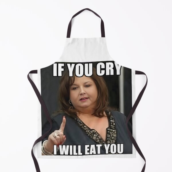 Item preview, If You Cry I Will Eat You – Funny Meme Quote designed and sold by xMErCUrY03x.