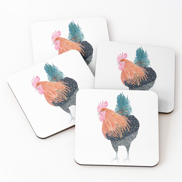 Item preview, Rooster Dante designed and sold by Sonoran Glimmer.