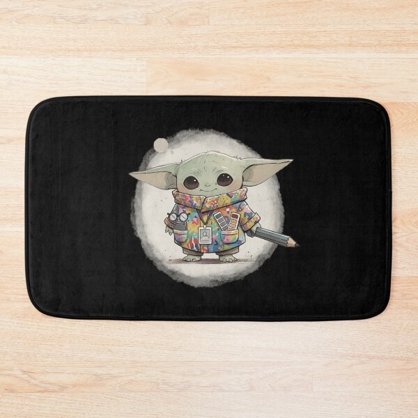 Item preview, BABY YODA AS GRAPHIC DESIGNER designed and sold by LIS AND MELIVERSO.