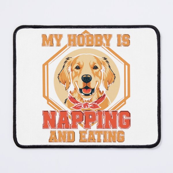 Item preview, My Hobby is Napping and Eating | Classic Dog T-Shirt designed and sold by SoftPeepCo.