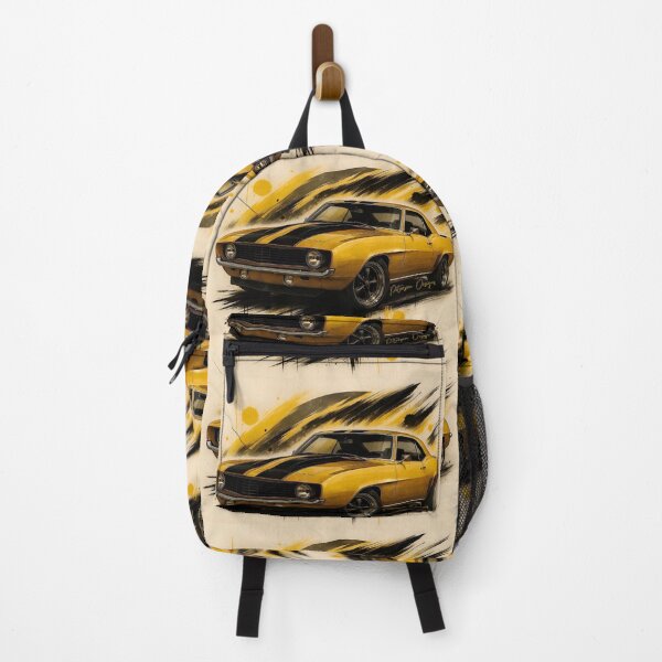 Item preview, 1969 Chevy Camaro Fanart (Yellow) designed and sold by Peterson Designs.
