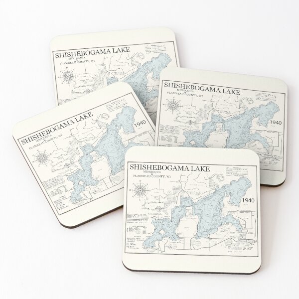 Item preview, SHISHEBOGAMA Lake - Minocqua County  designed and sold by Jean Plout.
