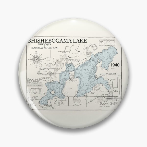 Item preview, SHISHEBOGAMA Lake - Minocqua County  designed and sold by Jean Plout.