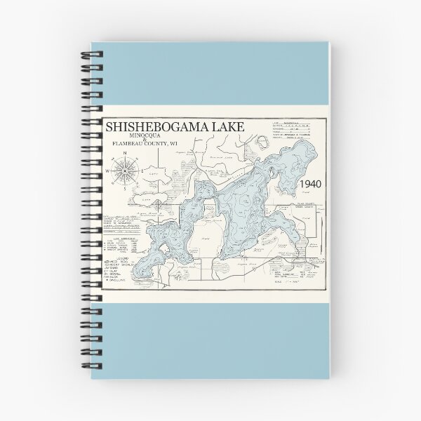 Item preview, SHISHEBOGAMA Lake - Minocqua County  designed and sold by Jean Plout.
