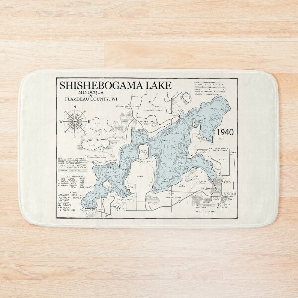 Item preview, SHISHEBOGAMA Lake - Minocqua County  designed and sold by Jean Plout.