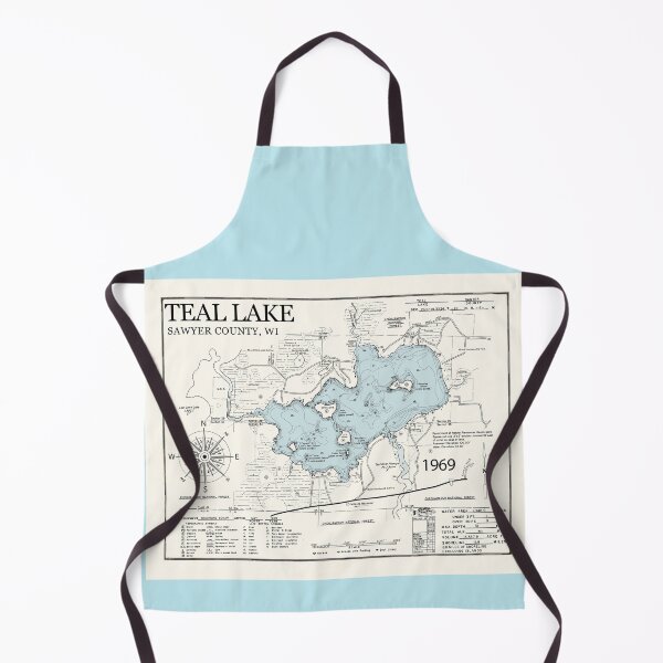 Item preview, Teal Lake - Sawyer County  designed and sold by Jean Plout.