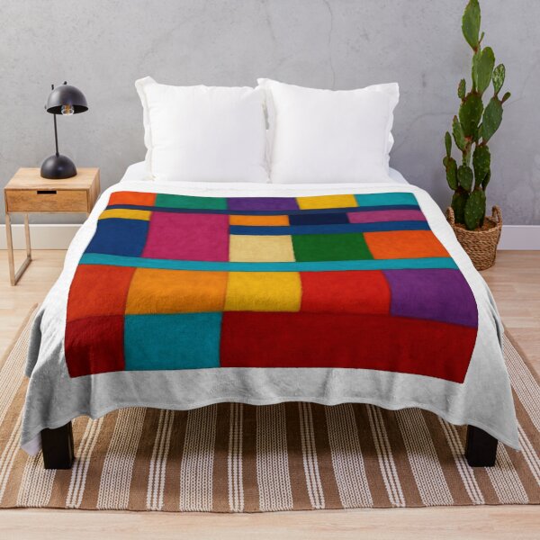 Item preview, Color Geometry Harmony – Vintage Abstract Inspired by Stanley Whitney designed and sold by EugenioPrints.