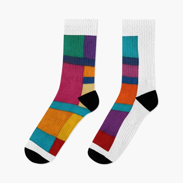 Item preview, Color Geometry Harmony – Vintage Abstract Inspired by Stanley Whitney designed and sold by EugenioPrints.