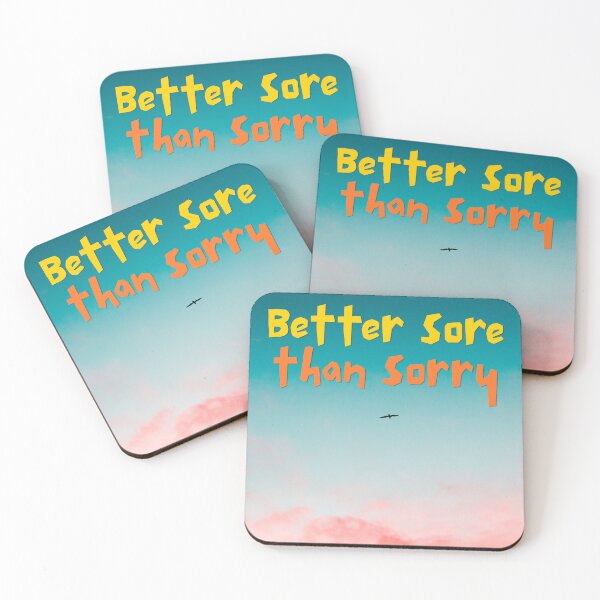 Item preview, Motivational fitness quote promoting perseverance. Better sore than sorry designed and sold by AMALthebest.