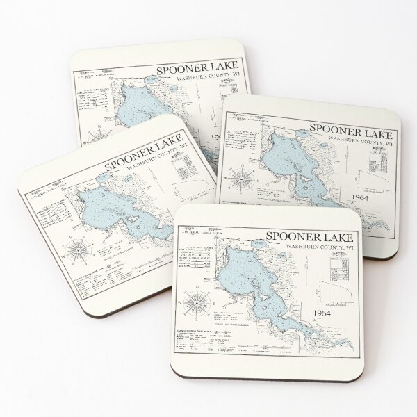 Item preview, Spooner Lake - Washburn County  designed and sold by Jean Plout.