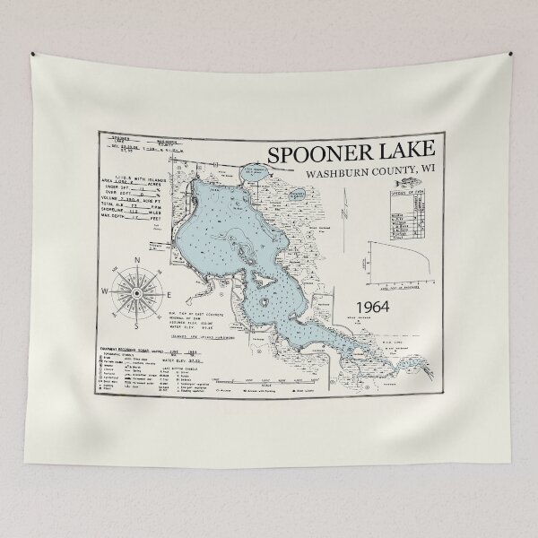 Item preview, Spooner Lake - Washburn County  designed and sold by Jean Plout.