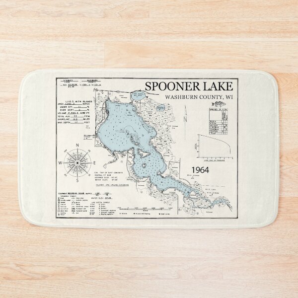 Item preview, Spooner Lake - Washburn County  designed and sold by Jean Plout.
