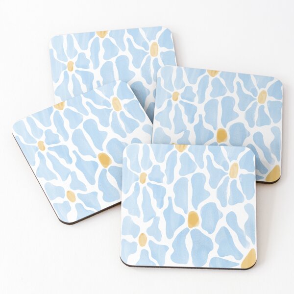 Item preview, Blue Petal Mosaic Pattern designed and sold by byhannahart.